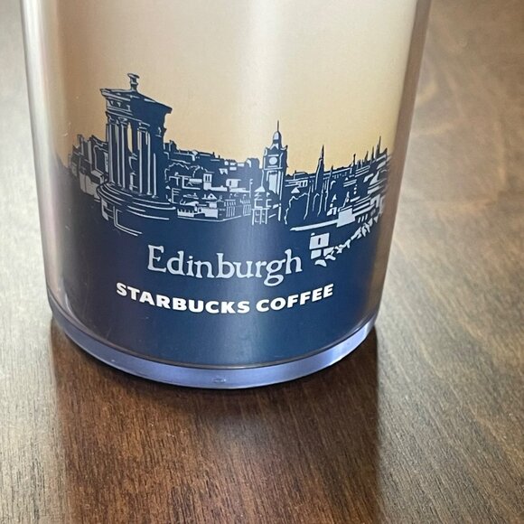 Starbucks Edinburgh Global Icon Collection Tumbler Travel Mug 12 oz. 2009 - Picture 7 of 13